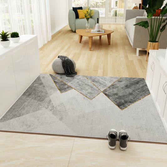 Wabi-Sabi Entryway Rug - Luxury Loop Pile Anti-Slip Mat