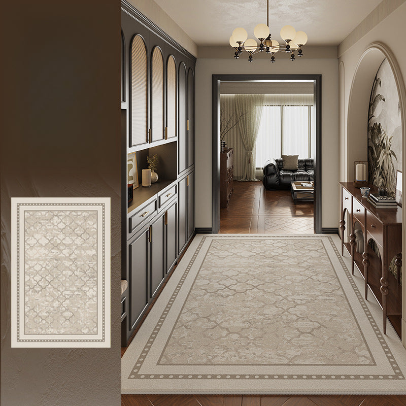 Premium Vintage Entryway Mat – Stain-Resistant, Luxe Rug