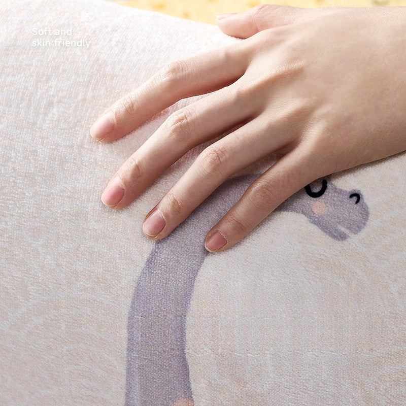 Cartoon Bedside Rug – Soft & Thick Kids' Room Carpet