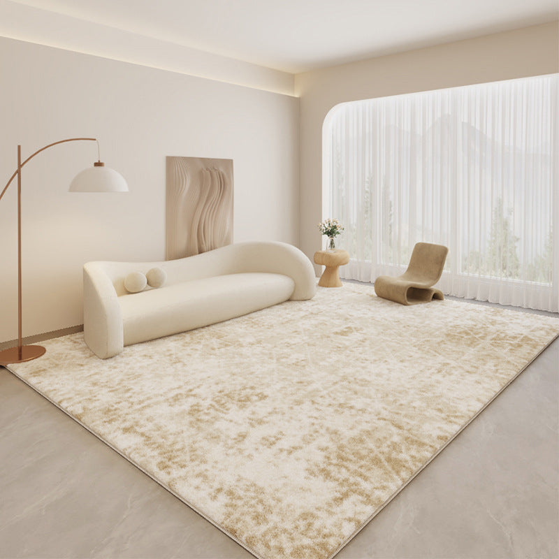Thickened Cream Lambswool Rug – Living Room & Bedroom Carpet