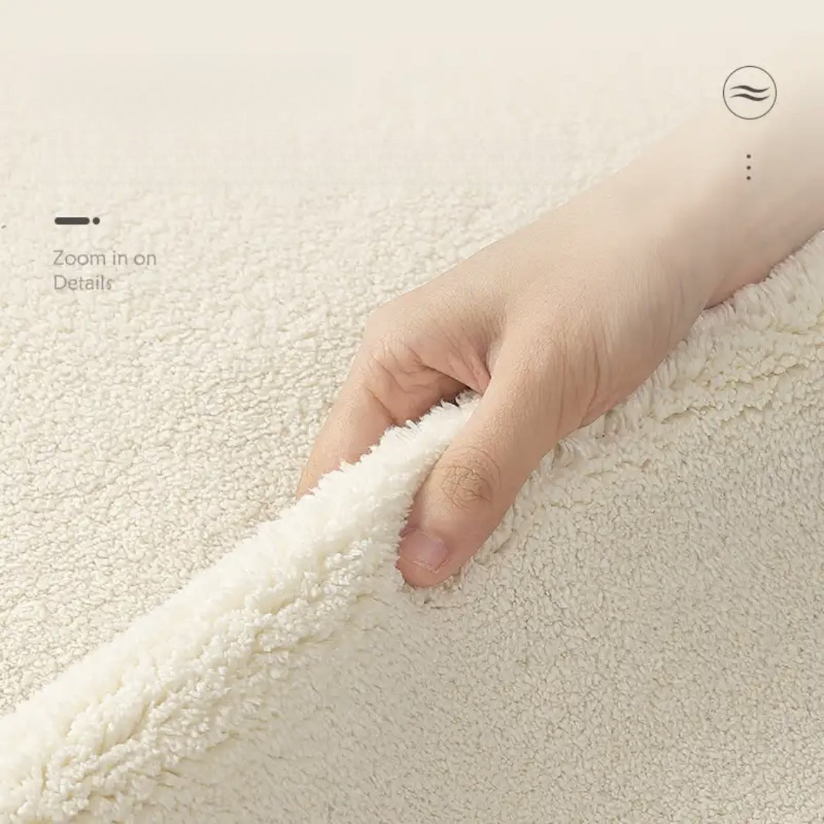 Modern Northern Faux Cashmere Rug-Hot & No-Slip