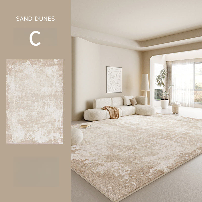 Plush Faux Cashmere Rug – Thick, Large Area, All-Season