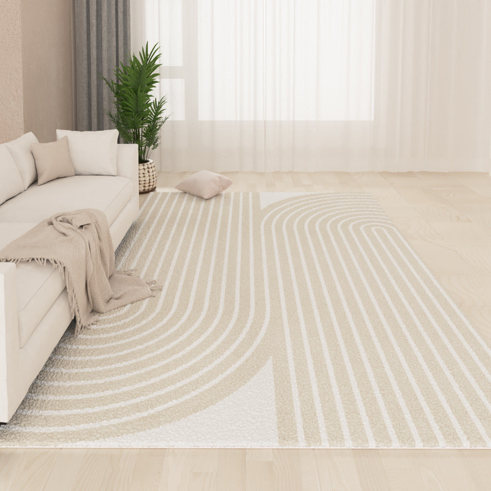 Japanese-Style Lambswool Rug – Soft & Stain-Resistant Carpet