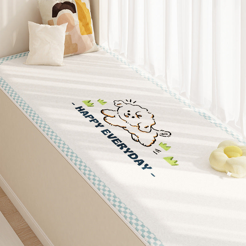 2025 Fluffy Bay Window Cushion – Waterproof, Stain-Resistant