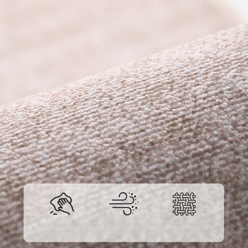Modern Minimalist Solid Color Rug – Stain-Resistant & Easy-Care Luxury Carpet