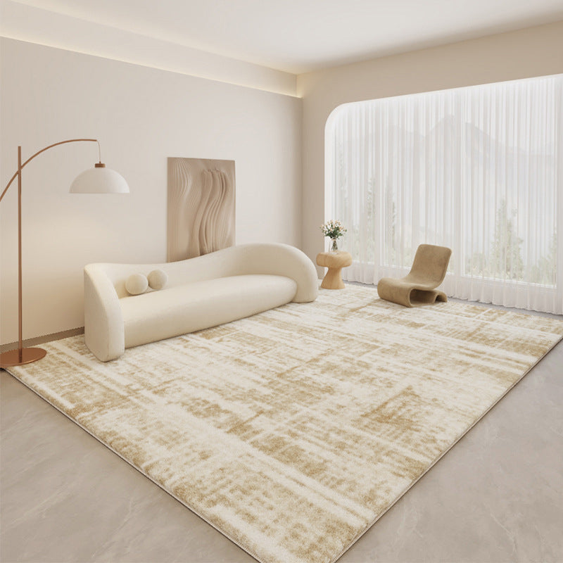 Thickened Cream Lambswool Rug – Living Room & Bedroom Carpet