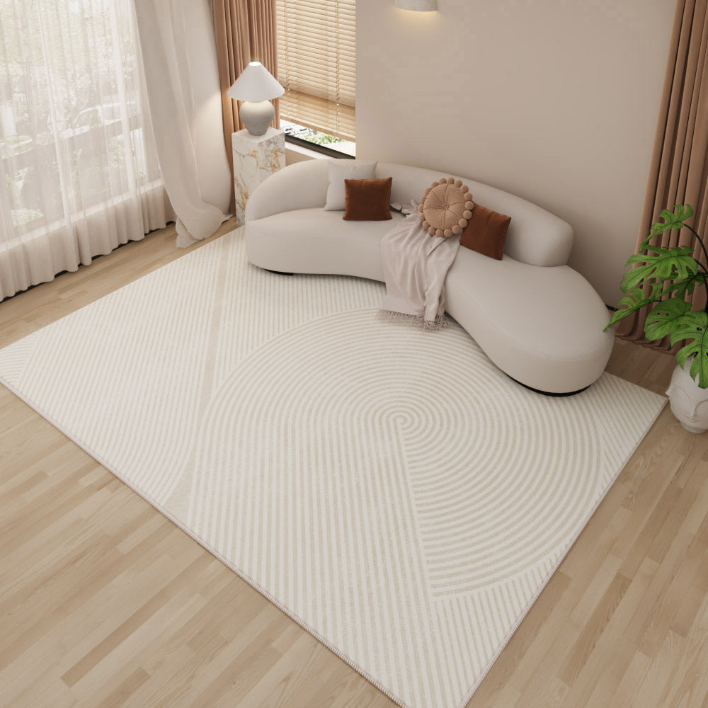 Cream Loop Pile Rug – Modern, Anti-Slip, Versatile Rug
