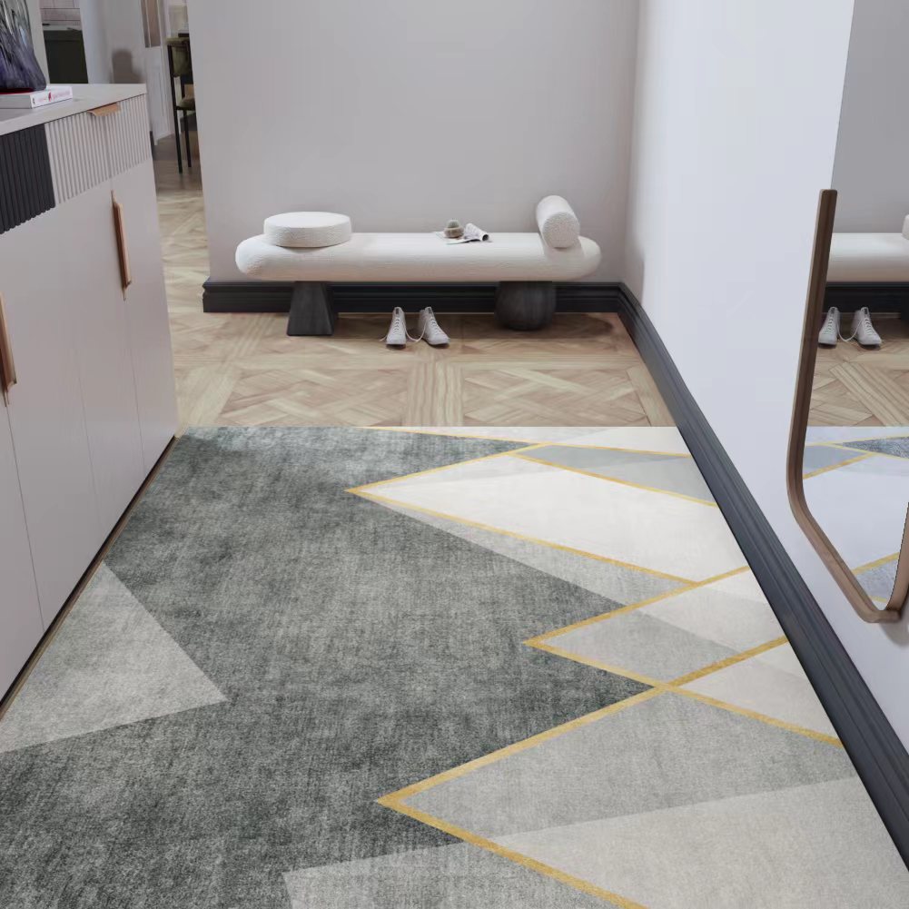Leather Entryway Door Mat – Waterproof, Non-Slip & Customizable