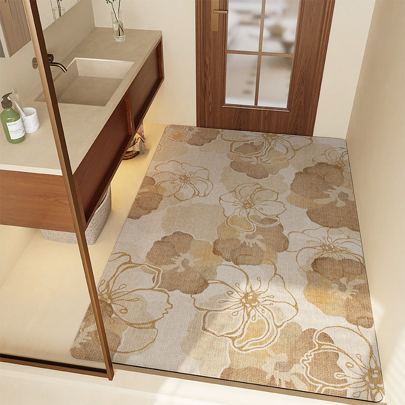 Diatomaceous Earth Absorbent Mat – Non-Slip Bathroom & Kitchen Door Mat