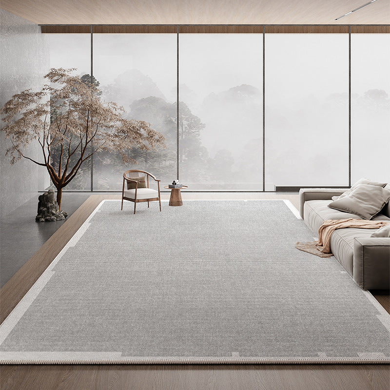 Solid Color Luxury Carpet – Stain-Resistant & Washable