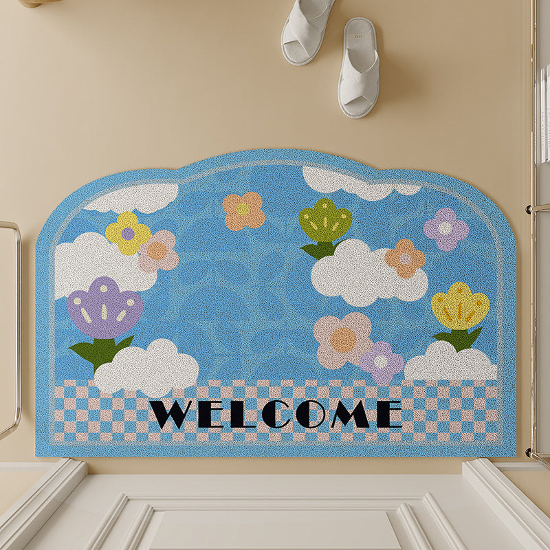 Moss-Style Silk Loop Doormat – Durable & Easy-Clean Entryway Mat