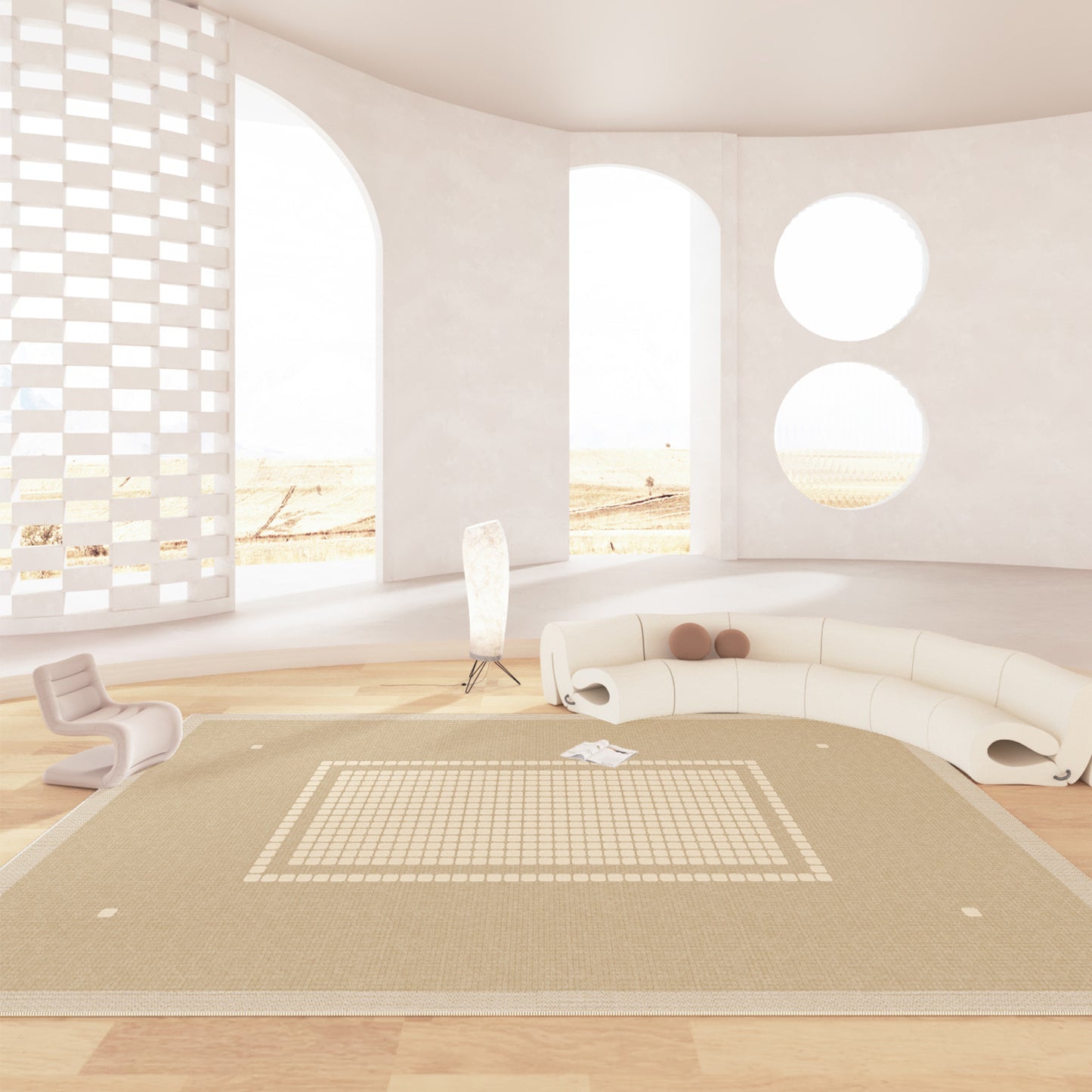 2025 Luxe Rug – Modern, Stain-Resistant, Full Coverage Rug