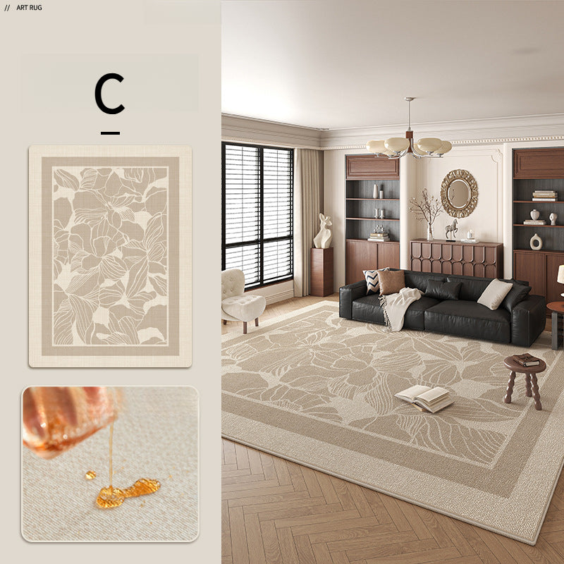 2025 Vintage French Rug – Stain-Resistant, Luxe Rug