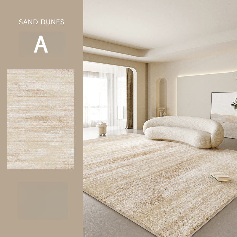 Plush Faux Cashmere Rug – Thick, Large Area, All-Season