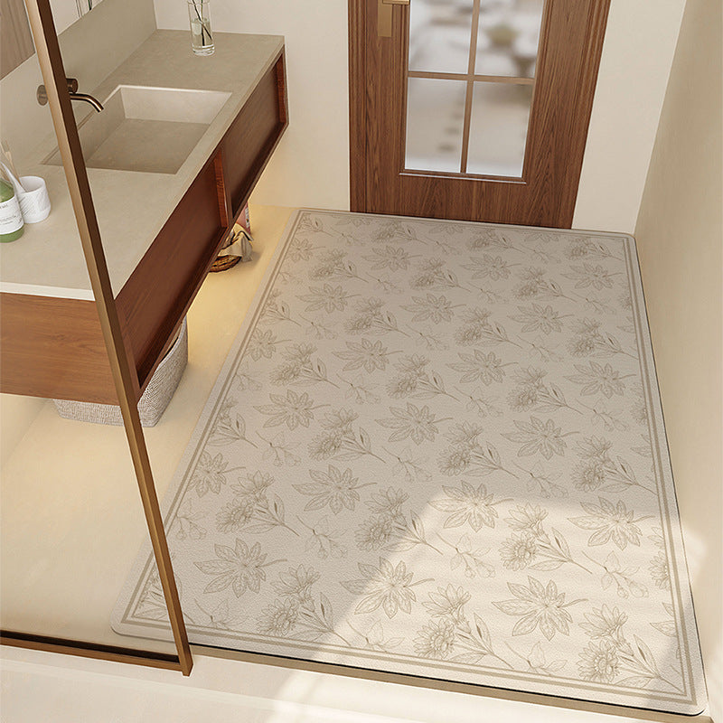 Large Silica Bath Mat – Absorbent & Non-Slip Bathroom Rug