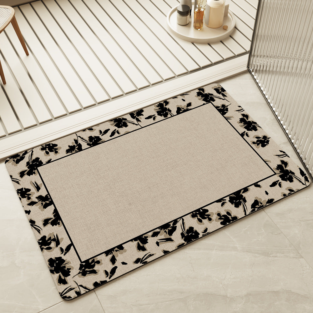 Bathroom Diatomite Mat – Super Absorbent, Anti-Slip