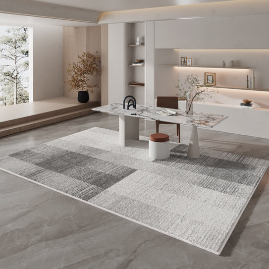 Modern Minimalist Thickened Lambswool Rug – Living Room & Bedroom Carpet