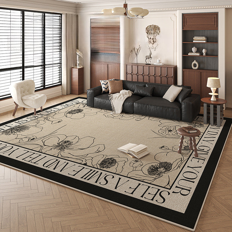 2025 Vintage French Rug – Stain-Resistant, Luxe Rug