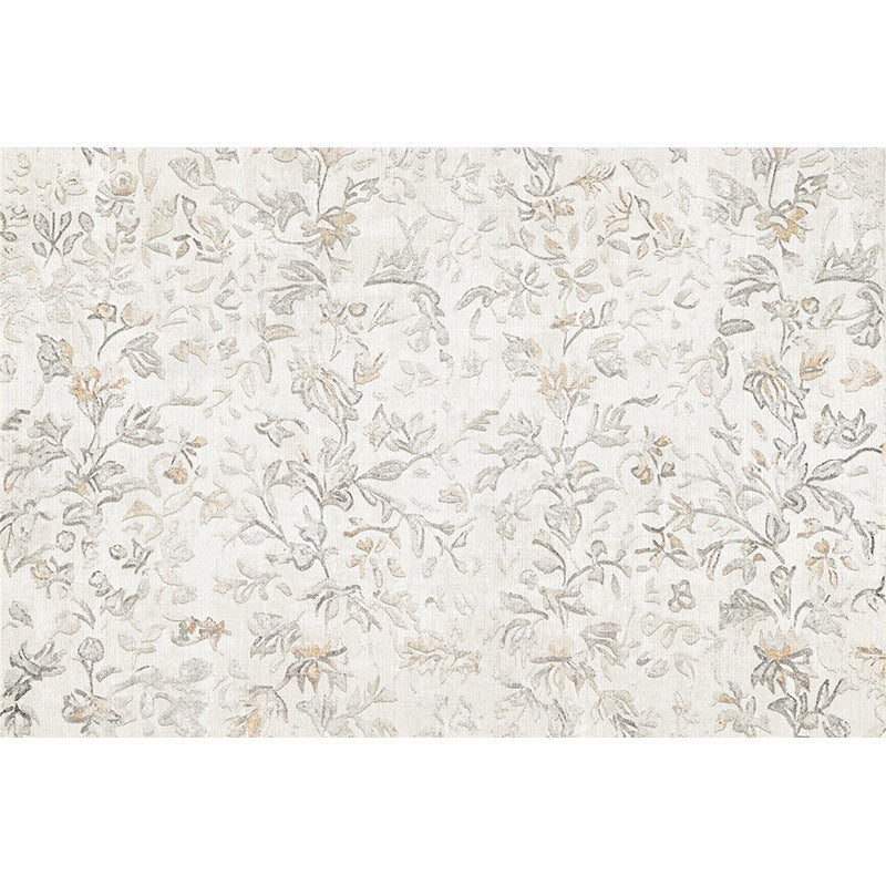 Luxurious Plush Living Room Rug – Thick Faux Cashmere Carpet