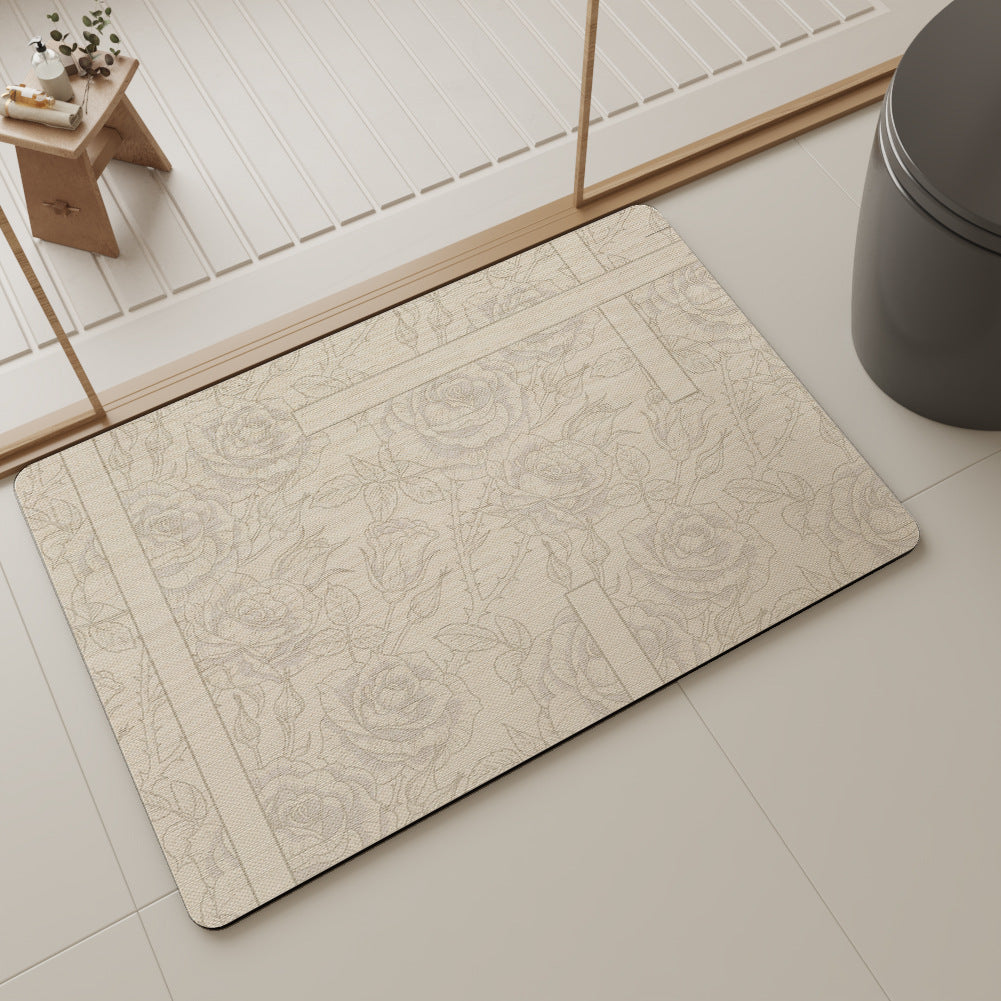 Quick-Dry Absorbent Bath Mat – Non-Slip & Oil-Resistant