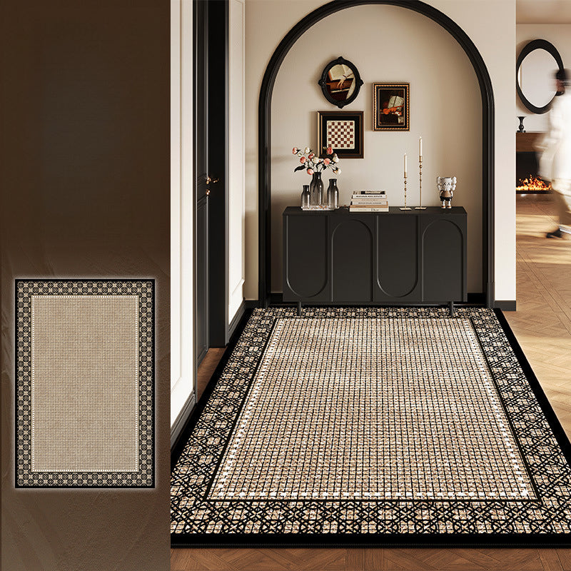 Vintage Entryway Mat – Stain-Resistant, Luxe Rug