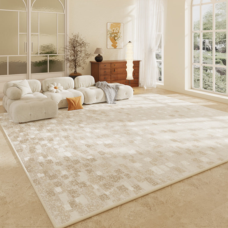 Cream Waterproof Rug – Luxe, Anti-Slip, Full Coverage Rug
