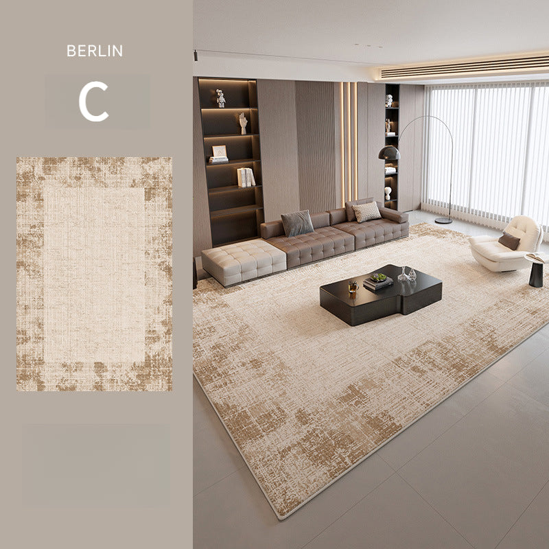 2025 Italian Minimalist Rug – Luxe, Stain-Resistant, Large Area