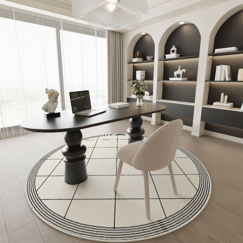 French Round Rug – Anti-Slip, Soundproof, Luxe Rug