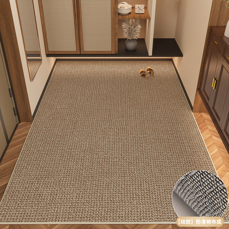 Customizable Imitation Sisal Entrance Rug – Waterproof & Dust-Resistant Door Mat
