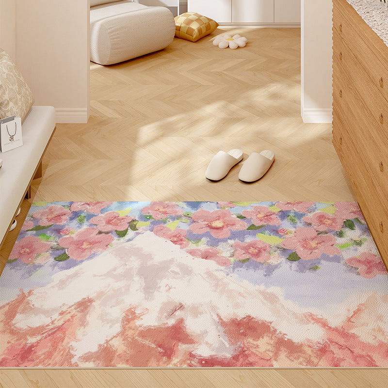 Durable Leather Entry Mat – Customizable PVC Door Mat, Easy Clean