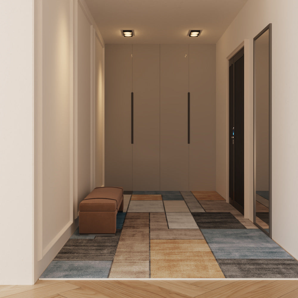 PVC Nordic Style Entryway Door Mat – Customizable Door Carpet for Hallway