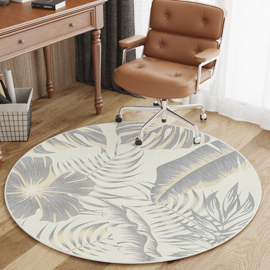 Round Chair Mat for Office & Gaming – Anti-Slip, Soundproof, and Durable