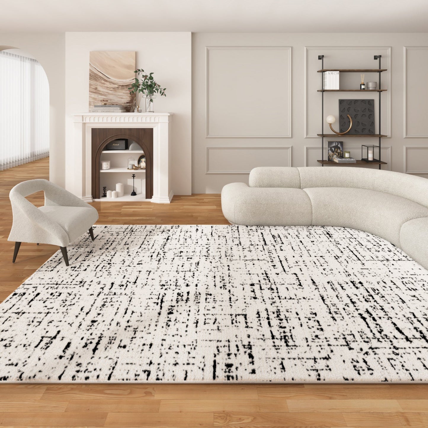 Minimalist Thick Lambswool Rug – Soft & Cozy Floor Mat