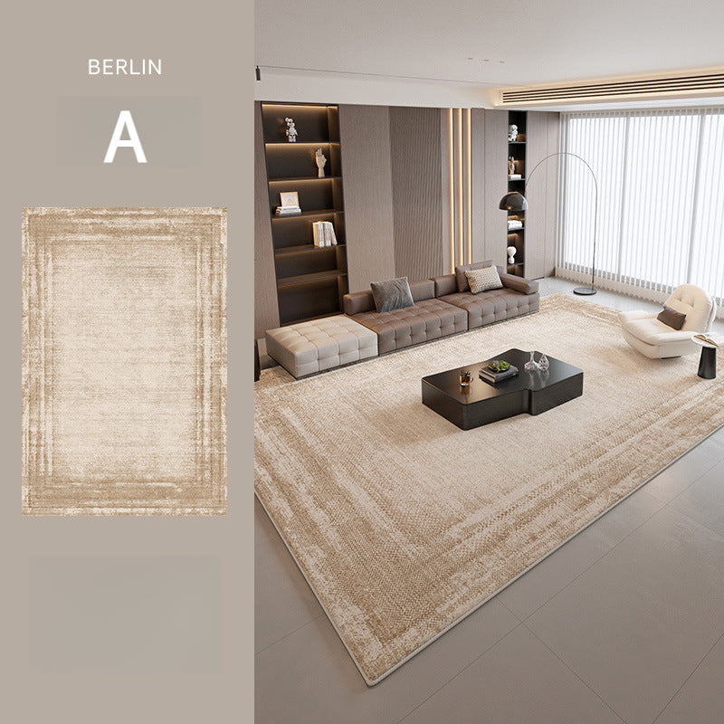 2025 Italian Minimalist Rug – Luxe, Stain-Resistant, Large Area