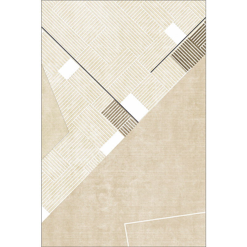 Cream Bedroom Bedside Rug – Luxe Vintage French Style Mat