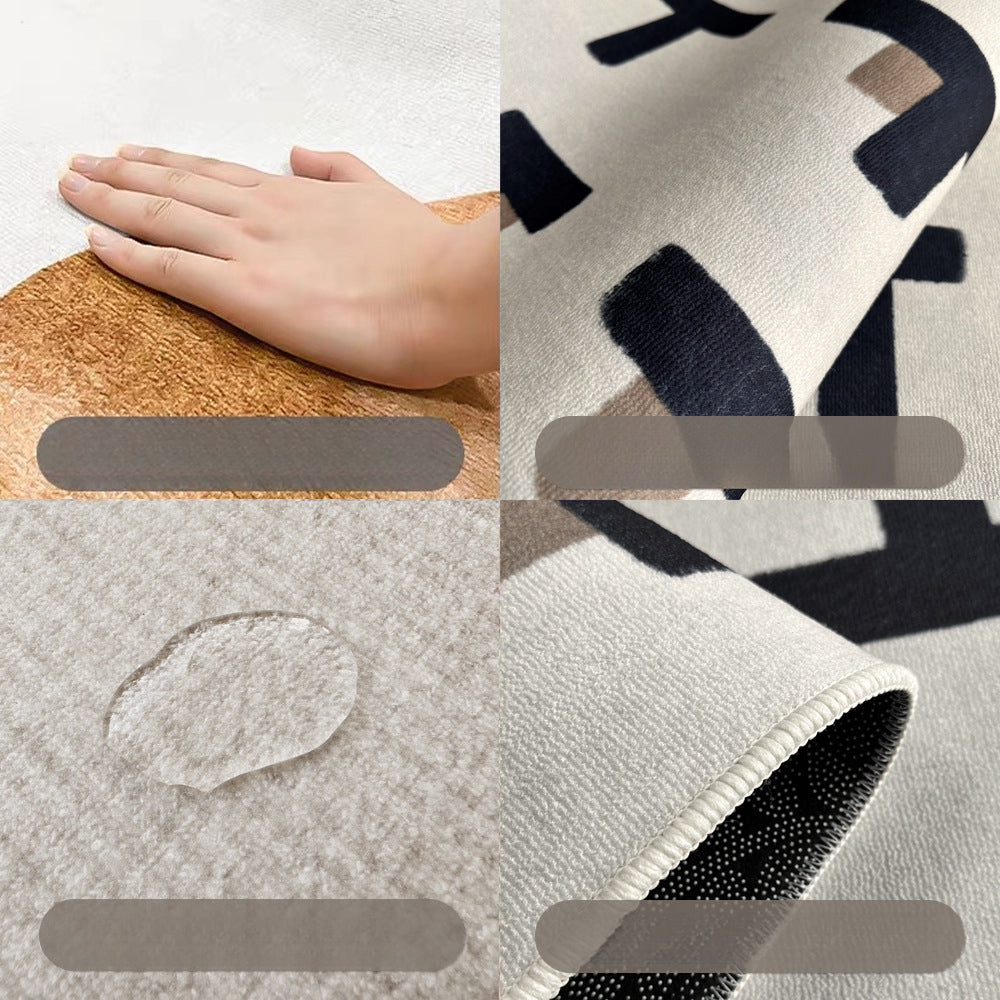 2025 Cream Loop Pile Rug – Minimalist, Full Coverage Rug