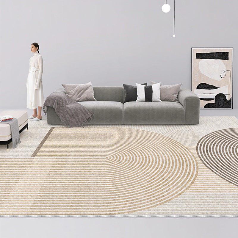 Japanese-Style Lambswool Rug – Soft & Stain-Resistant Carpet