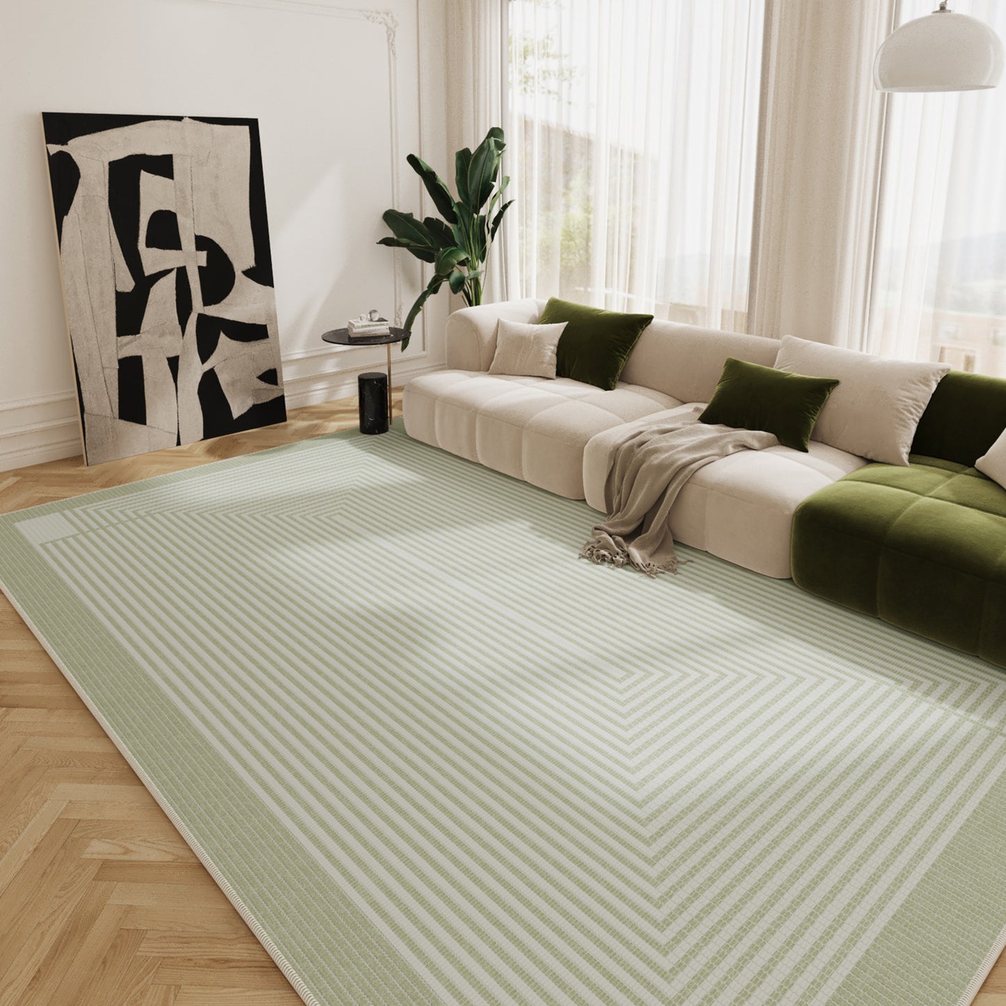 French-Inspired Rug – Stain-Resistant, Easy-Care, Modern Rug