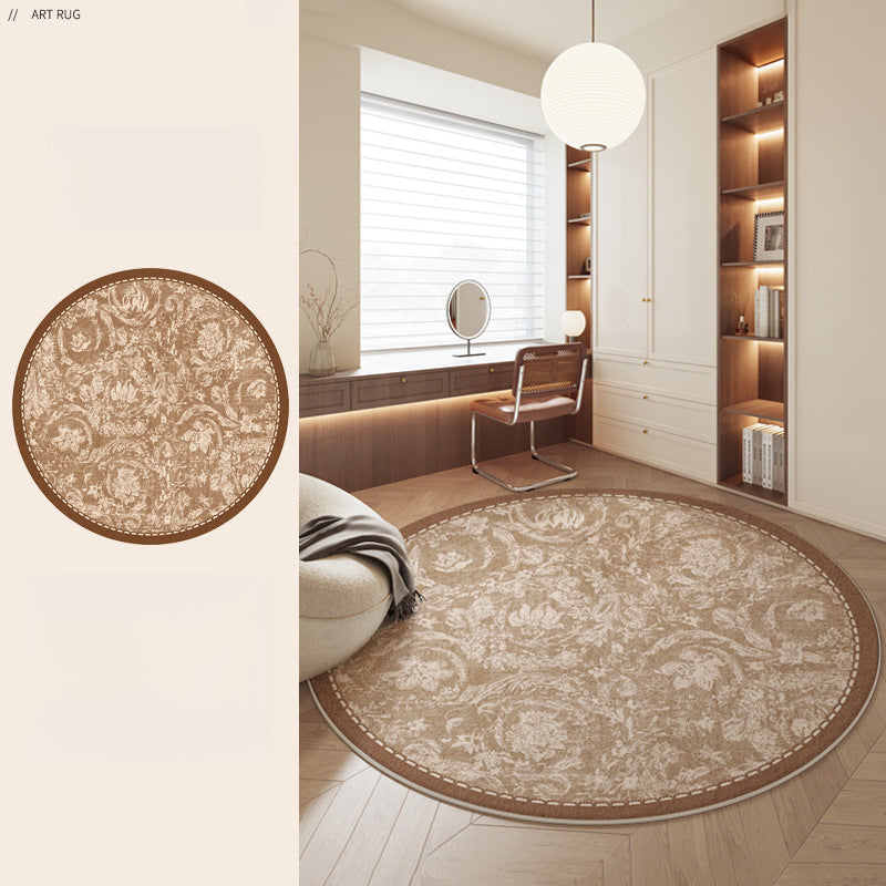 Round French Rug – Waterproof, Thick, Luxe Rug