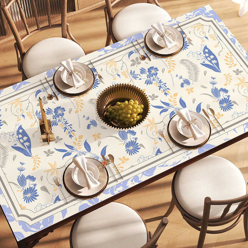 American Leather Table Mat – Waterproof & Oil-Proof Dining Cover