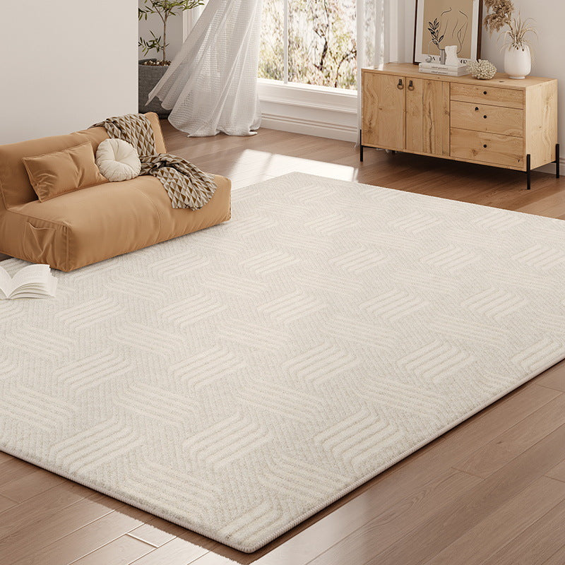 Solid Color Living Room Carpet – 2025 New Waterproof, Stain-Resistant