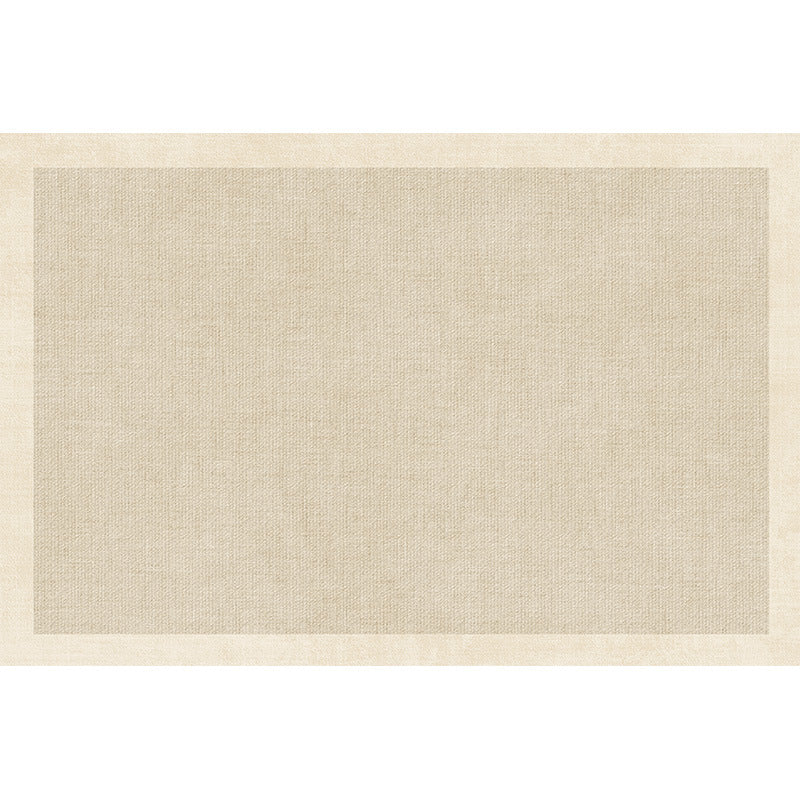 Cream Luxury Rug – Non-Slip Modern Minimalist Living Room Carpet