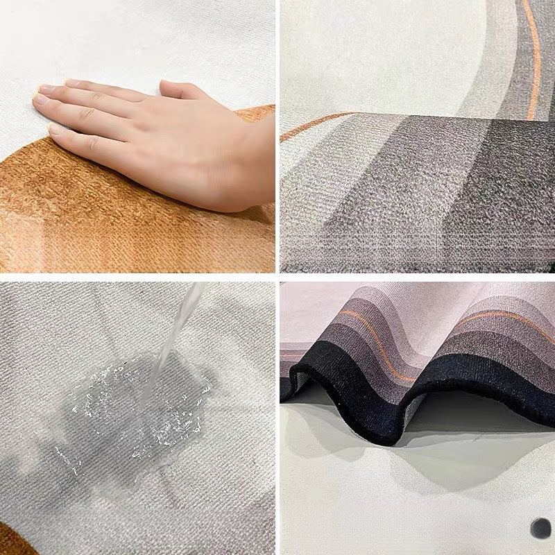 Wabi-Sabi Entryway Rug - Luxury Loop Pile Anti-Slip Mat