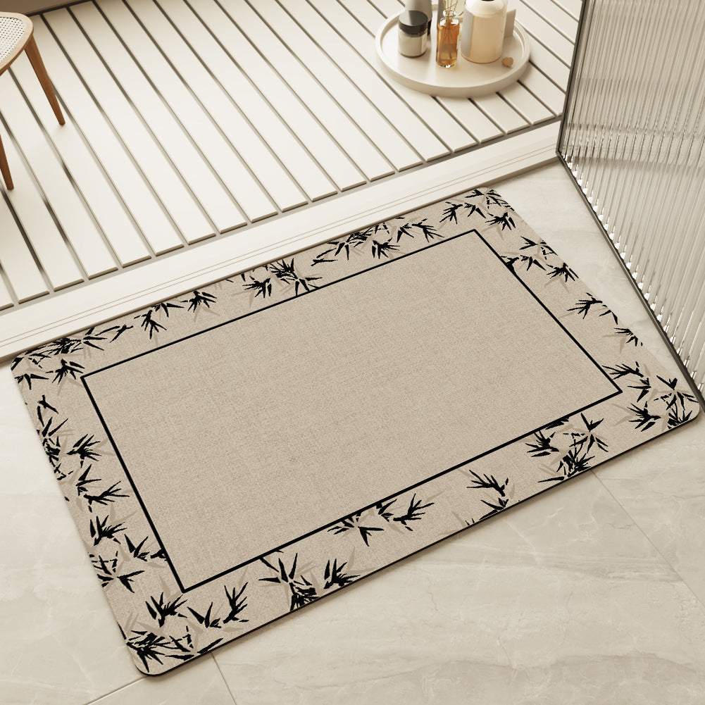 Bathroom Diatomite Mat – Super Absorbent, Anti-Slip