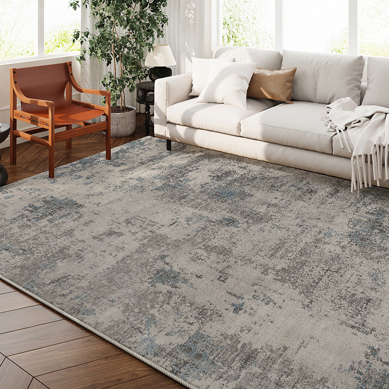 Washable Retro Rug – Faux Cashmere, Vintage Style