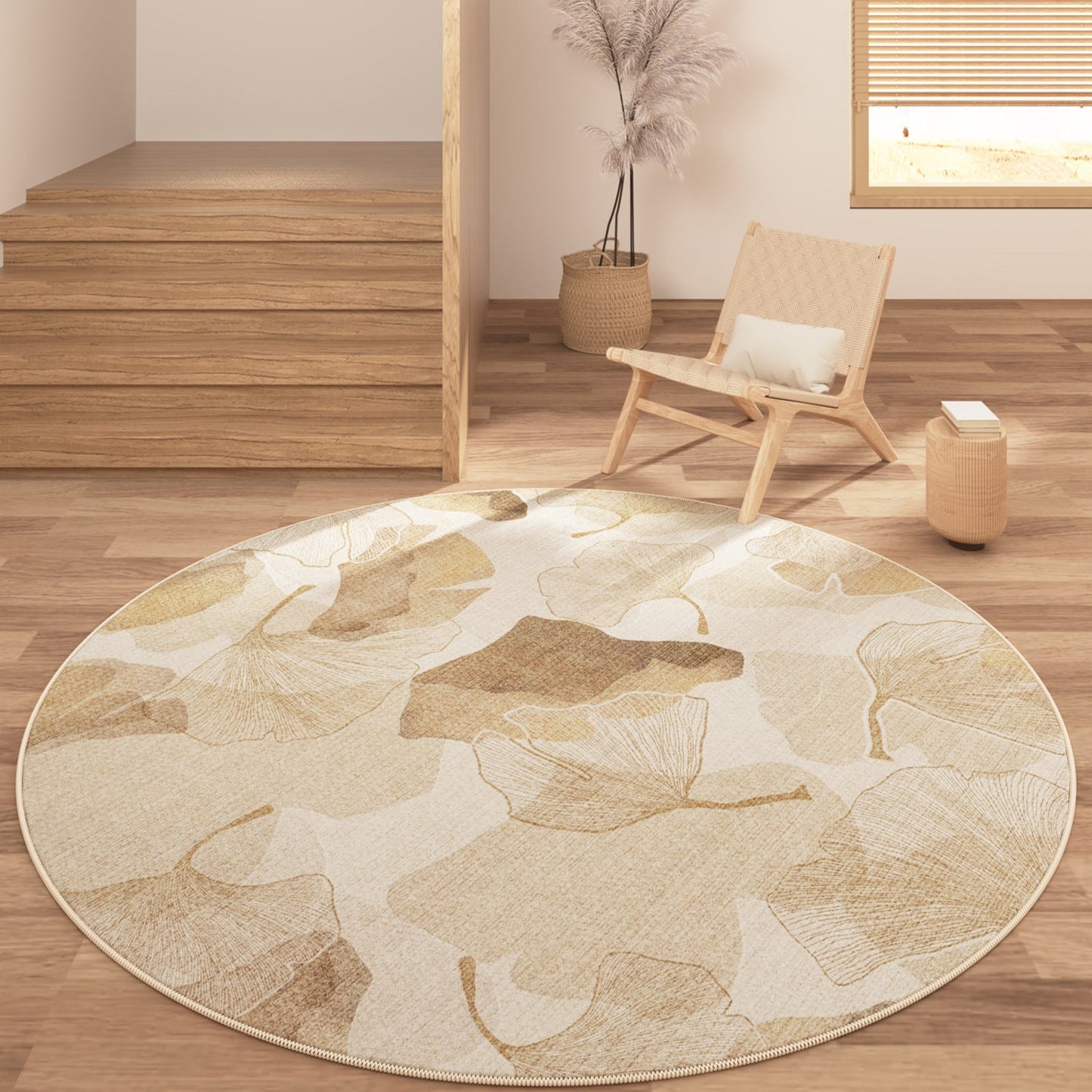 Japanese-Style Lambswool Rug – Soft & Stain-Resistant Carpet