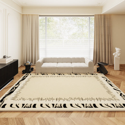 French-Style Cream Carpet – Soft Faux Cashmere Rug 2025