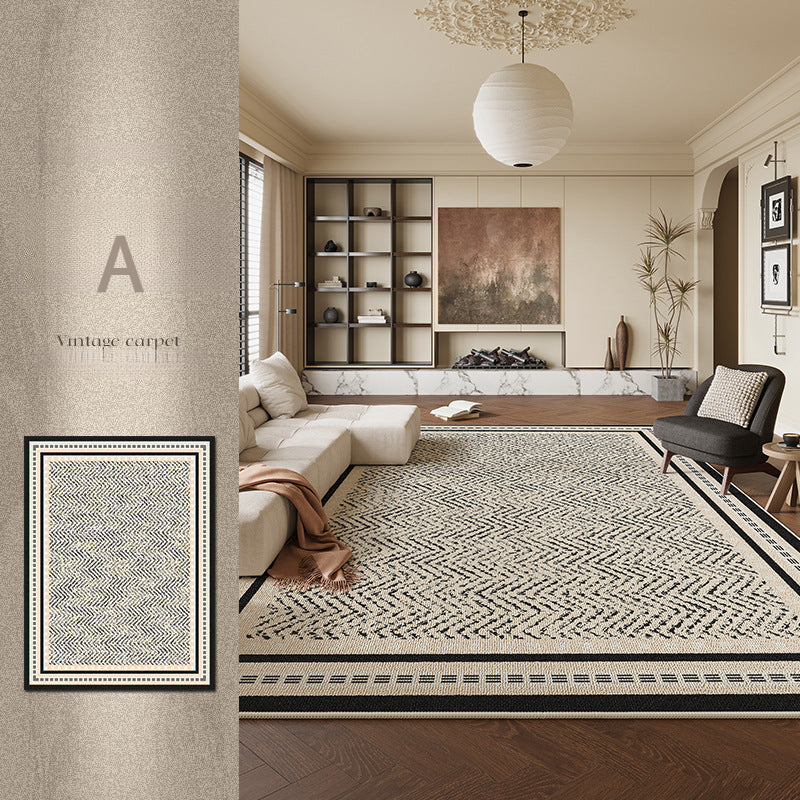2025 Vintage French Rug – Stain-Resistant, Luxe Rug