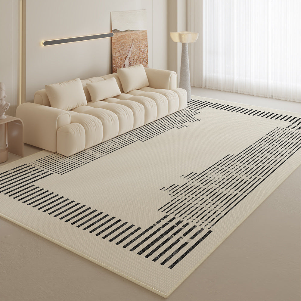 2025 Cream Loop Pile Rug – Minimalist, Full Coverage Rug