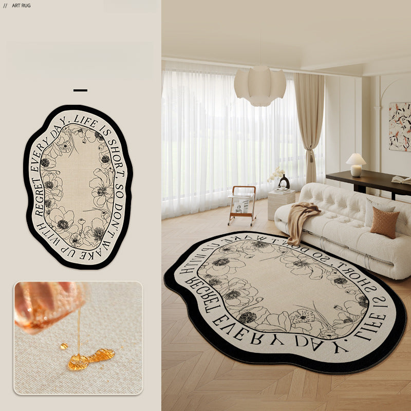 2025 French Retro Rug – Stain-Resistant, Easy-Care Rug